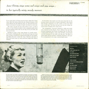 June Christy : The Misty Miss Christy (LP, Album, Mono, Scr)