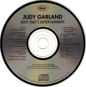 Judy Garland : That's Entertainment! (CD, Album, RE)