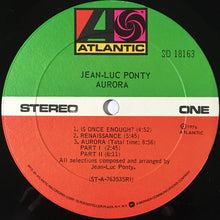 Laden Sie das Bild in den Galerie-Viewer, Jean-Luc Ponty : Aurora (LP, Album, Ric)
