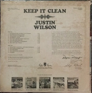 Justin Wilson : Keep It Clean (LP, Album)