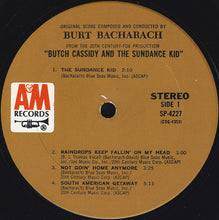 Laden Sie das Bild in den Galerie-Viewer, Burt Bacharach : Music From Butch Cassidy And The Sundance Kid (LP, Album, Pit)
