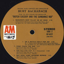Laden Sie das Bild in den Galerie-Viewer, Burt Bacharach : Music From Butch Cassidy And The Sundance Kid (LP, Album, Pit)
