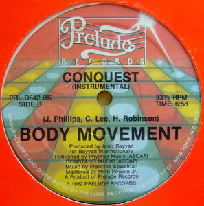 Conquest : Body Movement (12")