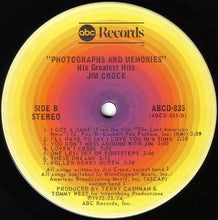 Charger l'image dans la galerie, Jim Croce : Photographs &amp; Memories (His Greatest Hits) (LP, Comp, San)
