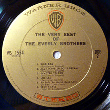 Load image into Gallery viewer, Everly Brothers : The Very Best Of The Everly Brothers (LP, Album)
