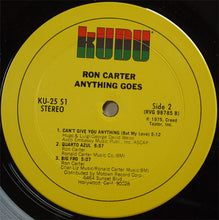 Load image into Gallery viewer, Ron Carter : Anything Goes (LP, Album)

