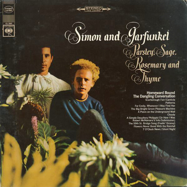 Simon And Garfunkel* : Parsley, Sage, Rosemary And Thyme (LP, Album, RP)
