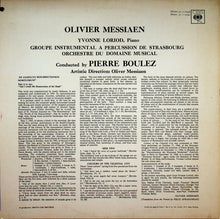 Load image into Gallery viewer, Olivier Messiaen - Pierre Boulez : Et Exspecto Resurrectionem Mortuorum / Couleurs De La Cite Celeste (LP)
