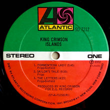 Charger l'image dans la galerie, King Crimson : Islands (LP, Album, RI )
