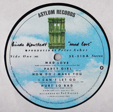 Load image into Gallery viewer, Linda Ronstadt : Mad Love (LP, Album, AR)
