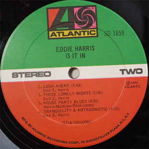 Eddie Harris : Is It In (LP, Album, PRC)