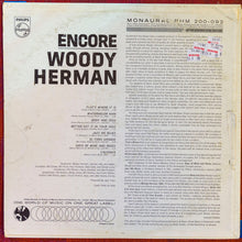 Laden Sie das Bild in den Galerie-Viewer, Woody Herman : Encore (LP, Album, Mono)
