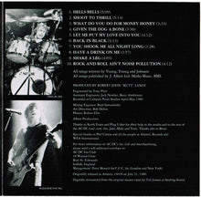 Load image into Gallery viewer, AC/DC : Back In Black (CD, Album, Club, RE, RM, BMG)
