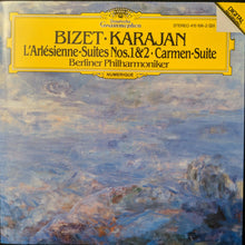 Charger l&#39;image dans la galerie, Bizet*, Karajan*, Berliner Philharmoniker : L&#39;Arlésienne-Suites Nos. 1 &amp; 2 - Carmen-Suite (CD, Album)
