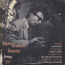 Charger l'image dans la galerie, Dave Brubeck Quartet* : Dave Brubeck Quartet (10", Mono)
