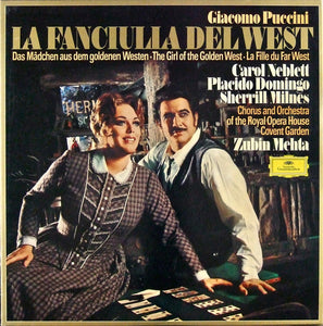 Giacomo Puccini : Zubin Mehta, Orchestra Of The Royal Opera House, Covent Garden, Chorus Of The Royal Opera House, Covent Garden : La Fanciulla Del West (3xLP + Box)