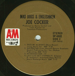 Joe Cocker : Mad Dogs & Englishmen (2xLP, Album, San)