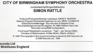 Gustav Mahler – City Of Birmingham Symphony Orchestra, Sir Simon Rattle : Symphonie No. 6 (2xCD, Album)