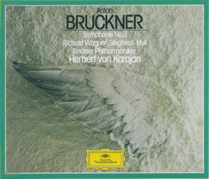 Anton Bruckner / Richard Wagner, Berliner Philharmoniker, Herbert von Karajan : Symphonie No.8 / Siegfried-Idyll (2xCD)