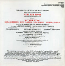 Load image into Gallery viewer, Leonard Bernstein : West Side Story (The Original Sound Track Recording) (CD, Album, RE, RM)
