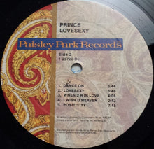 Laden Sie das Bild in den Galerie-Viewer, Prince : Lovesexy (LP, Album, Promo, All)
