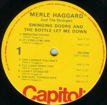 Charger l'image dans la galerie, Merle Haggard And The Strangers (5) : Swinging Doors  (LP, Album, RE, Jac)
