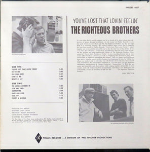 The Righteous Brothers : You've Lost That Lovin' Feelin' (LP, Album, Mon)