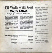 Charger l&#39;image dans la galerie, Mario Lanza : I&#39;ll Walk With God (LP, Mono)
