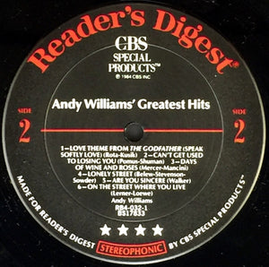 Andy Williams : Greatest Hits (LP, Comp)