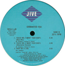 Laden Sie das Bild in den Galerie-Viewer, Samantha Fox : Touch Me (I Want Your Body) (12", Single)
