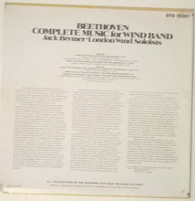 Charger l&#39;image dans la galerie, Beethoven*, Jack Brymer, London Wind Soloists : Complete Music For Wind Band (LP, Album, RE)
