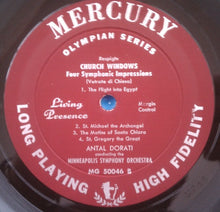 Load image into Gallery viewer, Antal Dorati Conducting The Minneapolis Symphony Orchestra, Respighi* : Church Windows / Roman Festivals (LP, Mono)
