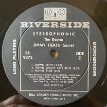 Load image into Gallery viewer, Jimmy Heath : The Quota (LP, Album)

