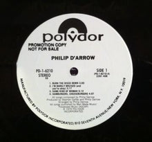 Load image into Gallery viewer, Philip D'Arrow* : Philip D'Arrow (LP, Album, Promo)
