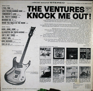 The Ventures : Knock Me Out! (LP, Album, Ter)