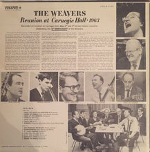 Laden Sie das Bild in den Galerie-Viewer, The Weavers : Reunion At Carnegie Hall - 1963 (LP, RE)
