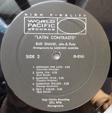 Load image into Gallery viewer, Bud Shank : Latin Contrasts (LP, Album, Mono)
