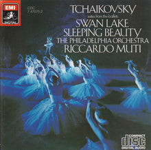 Laden Sie das Bild in den Galerie-Viewer, Muti*, Tchaikovsky* : Suites From The Ballets: Swan Lake / Sleeping Beauty (CD, Album)
