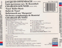 Charger l&#39;image dans la galerie, Offenbach*, Gounod*, Orchestre Symphonique De Montréal, Charles Dutoit : Gaîté Parisienne / Faust Ballet Music (CD, Album)
