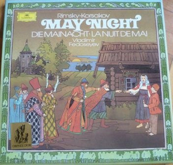 Rimsky-Korsakov* - Vladimir Fedoseyev : May Night = Die Mainacht = La Nuit De Mai (3xLP, Album, RE + Box)