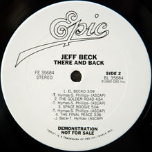 Load image into Gallery viewer, Jeff Beck : There &amp; Back (LP, Album, Promo, San)
