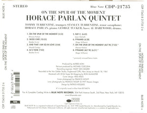 Horace Parlan : On The Spur Of The Moment (CD, Album, Ltd, RE)
