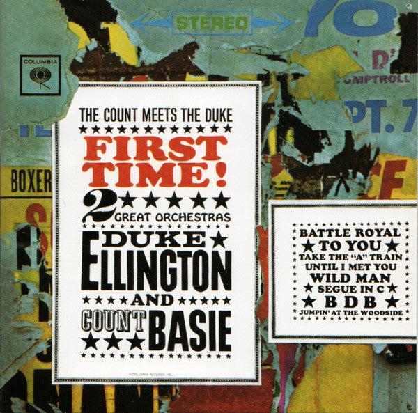 Duke Ellington And Count Basie : First Time! The Count Meets The Duke (CD, Album, RE, RM)