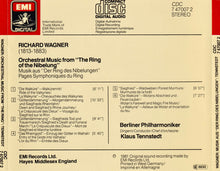 Laden Sie das Bild in den Galerie-Viewer, Tennstedt* Conducts Wagner*, Berlin Philharmonic Orchestra* : Music From The Ring (CD, Album)
