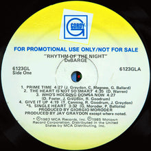 Load image into Gallery viewer, DeBarge : Rhythm Of The Night (LP, Album, Promo)
