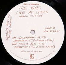 Load image into Gallery viewer, The Who : Live At Leeds (LP, Album, Glo)
