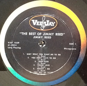 Jimmy Reed : The Best Of Jimmy Reed (LP, Album, Mono, ARP)