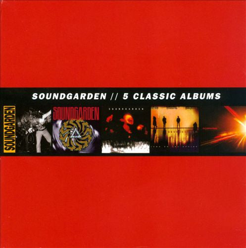 Soundgarden : 5 Classic Albums (Box, Comp + 5xCD, Album, RE)