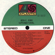 Load image into Gallery viewer, Ben E. King : Supernatural (LP, Album, Ric)

