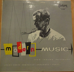 Jerry Coker : Modern Music From Indiana University (LP, Album, Mono, Red)